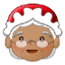 🤶🏽 Mrs. Claus: medium skin tone display on Samsung